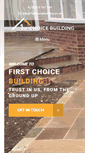 Mobile Screenshot of 1stchoicebuilding.co.uk